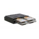 ICYDOCK MB524SP-B ICYMB027718 MB524SP-B Rack Amovible 4 baies SAS / SATA HDD / SSD 2.5p pour baie de 5.25p