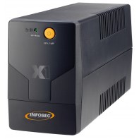 INFON021108 Onduleur INFOSEC Inline X1 Ex-700 VA 350W 2p Schuko 1 LED