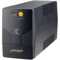 INFOSEC X1 Ex-1000 INFON021109 Onduleur INFOSEC Inline X1 Ex-1000 VA 500W 2p Schuko 1 LED