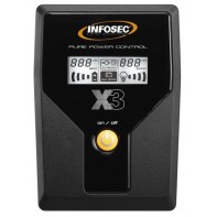 INFON021591 Onduleur INFOSEC Inline X3 Ex USB-500 VA 250W 2p Schuko 3LED