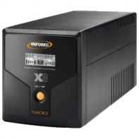 INFOSEC X3 Ex USB-1200 INFON021626 Onduleur INFOSEC Inline X3 Ex USB-1200VA 600W 4p Schuko 3LED