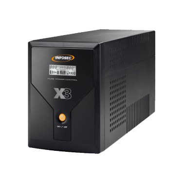 INFOSEC X3 Ex USB-1600 INFON021627 Onduleur INFOSEC Inline X3 Ex USB-1600VA 800W 4p Schuko 3LED