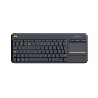 LOGCL026141 K400 PLUS BLACK CLavier sans fil avec TouchPad