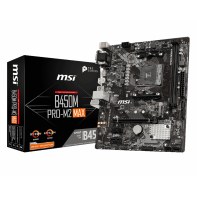 MSICM034336 MSI B450M PRO-M2 MAX  - MATX - AM4 - AMD B450 - 2DDR4 - VGA - DVI - HDMI - M.2