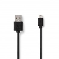 NEDUS033674 Cordon USB A/microB M/M 1m