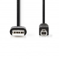 NEDUS033870 Cordon USB2.0 A-B M/M 3m