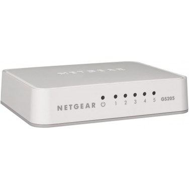 NETGEAR GS205-100PES NETSW021822 GS205 MiniSwitch 5 ports Gigabit