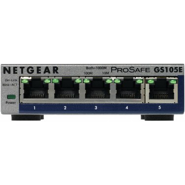 NETGEAR GS105E-200PES NETSW034318 GS105E Switch 5p Gigabit boîtier métal
