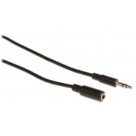 NONAU012478 Cordon audio Jack stéreo 3.5mm M/F 5m