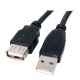 GENERIQUE CABLE-143HS NONUS009301 Rallonge (x1) USB2.0 A/A M/F 1.8m