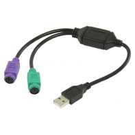 NONUS013137 Adaptateur USB vers 2 PS/2 15cm