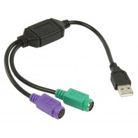 NONUS013137 Adaptateur USB vers 2 PS/2 15cm