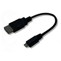 NONUS021655 Adaptateur USB OTG/HOST microUSB/USB M/F 0.10m
