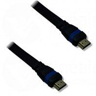 NONVI024093 Cordon Plat HDMI 2.0 Ethernet 5m A-A M-M