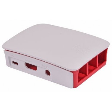 RASPBERRY TZT 241 AAA-01 RASBT029080 Boitier Blanc et Rouge pour Raspberry Pi