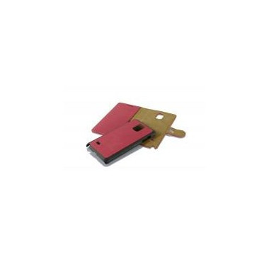 MOSET023466 MOS CHROMATIC Etui pour Galaxy Note 4 Rouge