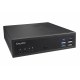 SHUTTLE DH02U SHUBB030655 Shuttle DH02U Slim-PC barebone / Celeron 3865U / Nvidia GTX 1050 /4x HDMI / 120W