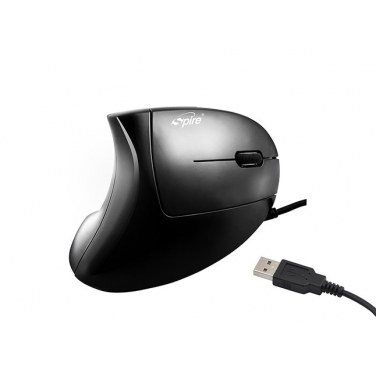 SPIRE SP-M4003-USB SPISO025054 SP-M4003-USB ARCHER ICE Souris ergonomique filaire USB Noir