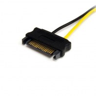 STAAL030118 adaptateur alimn SATA vers PCIe 8p 15cm