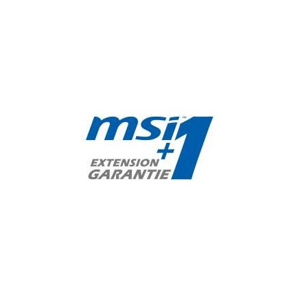 MSISY024076 MSI extention de garantie 1 an supplémentaire pour All In