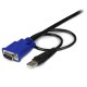 STARTECH SVECONUS10 STABT034516 Câble pour Switch KVM VGA avec USB 2 en 1 - 3m