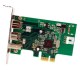 STARTECH PEX1394B3LP STACT031751 PCI Express vers 3 Ports FireWire 800/400