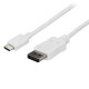 STARTECH CDP2DPMM6W STAUS030184 USB Type-C vers DisplayPort de 1,8 m Blanc