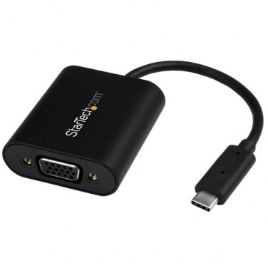 STARTECH CDP2VGASA STAUS030200 USB-C vers VGA avec switch pour mode Présentateur