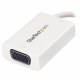 STARTECH CDP2VGAUCPW STAUS030202 USB-C vers VGA Blanc avec USB Power