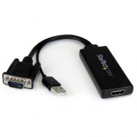 STAVI035495 Adap. VGA vers HDMI avec audio USB et alimentation USB