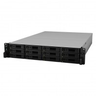 SYNBT029809 RS3618XS NAS Rack 2U pour 12DD 3.5/2.5p 2.4/2.7GHz 4Core 64bit 8Go 4LAN GbE USB3