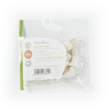NEDRE033756 Manchon x10 Pour Conn. RJ45 Blanc