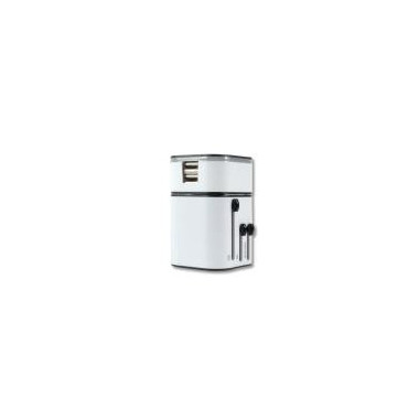 NONAL030848 Adaptateur Electrique universel Blanc