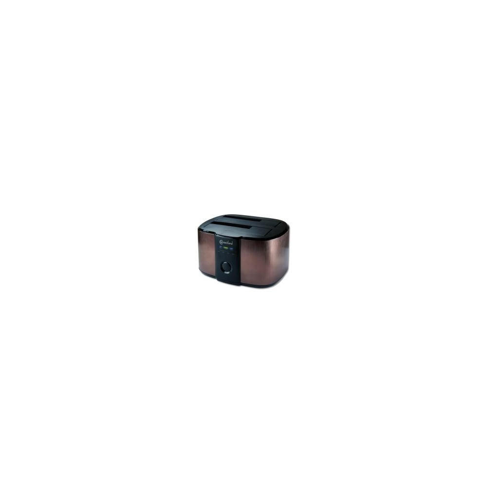 NONBT030786 Docking pour 2xHDD 2.5/3.5p Sata USB3 Marron NONBT030786 Docking pour 2xHDD 2.5/3.5p Sata USB3 Marron