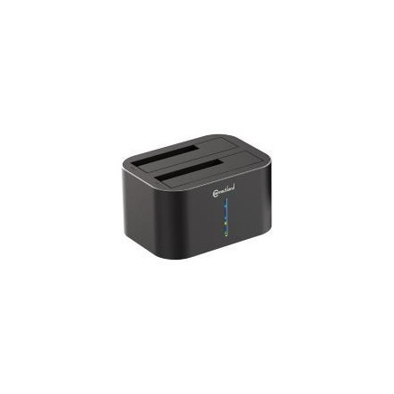 NONBT030791 Docking pour 2xHDD 2.5/3.5p Sata USB type C Gen2 Noir