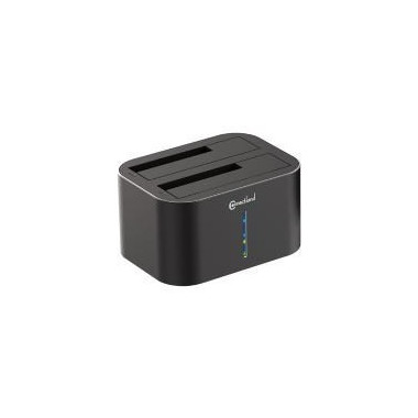 NONBT030791 Docking pour 2xHDD 2.5/3.5p Sata USB type C Gen2 Noir