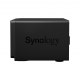 SYNOLOGY DS1821+ SYNBT036289 DS1821+ Boîtier NAS pour 8 DD 3.5/2.5p 2.2GHz 64bit QuadCore 4Go 4LAN Gb USB3.2