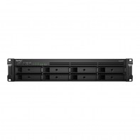 SYNOLOGY RS1221RP+ SYNBT036510 RS1221RP+ Bt NAS Rack 2U pour 8 DD 3.5/2.5p 2.2GHz QCore 4Go 4LAN GbE USB3