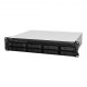 SYNOLOGY RS1221RP+ SYNBT036510 RS1221RP+ Bt NAS Rack 2U pour 8 DD 3.5/2.5p 2.2GHz QCore 4Go 4LAN GbE USB3