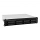 SYNOLOGY RS1221RP+ SYNBT036510 RS1221RP+ Bt NAS Rack 2U pour 8 DD 3.5/2.5p 2.2GHz QCore 4Go 4LAN GbE USB3