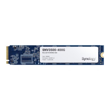 SYNOLOGY SNV3500-400G SYNDD035012 SNV3500-400G M.2 22110 400Go NVMe PCIe pour NAS Synology