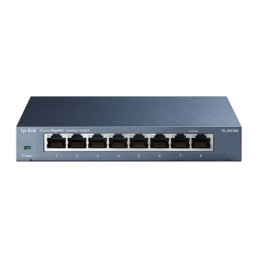 TPLINK TL-SG108 V4.0 TPLSW032194 TL-SG108 V4 Switch 8 ports Gb boîtier métal