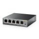 TPLINK TL-SG105E TPLSW032309 TL-SG105E EasySmart - 5p x 10/100/1000 - bureau