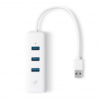 TPLUS033417 TP-LINK Adaptateur réseau USB 3.0 vers Gigabit Ethernet + hub 3 ports USB 3.0