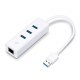 TPLINK UE330 TPLUS033417 UE330 HUB USB3 3p USB+ 1port LAN Gbe