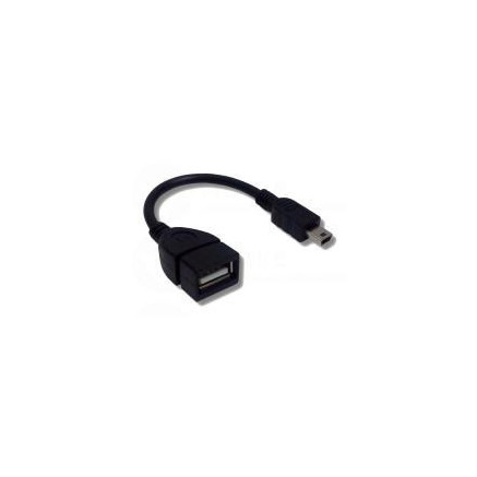 NONUS021656 Adaptateur USB OTG/HOST MiniUSB/USB M/F 0.10m