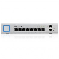 UBISW031133 UBIQUITI UniFi Switch, 8 ports RJ45,2 ports SFP, 150W PoE+ IEEE 802.3at