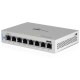 UBIQUITI US-8 UBISW031137 UBIQUITI US-8 UniFi Switch, 8 ports RJ45,2 ports SFP, 150W PoE+ IEEE 802.3at
