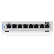 UBIQUITI US-8 UBISW031137 UBIQUITI US-8 UniFi Switch, 8 ports RJ45,2 ports SFP, 150W PoE+ IEEE 802.3at