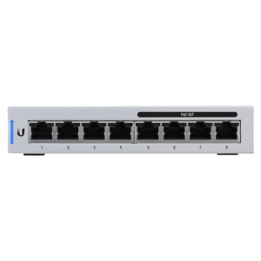 UBIQUITI US-8-60W UBISW031441 UBIQUITI US-8-60W - SWITCH 8 PORT GBLAN